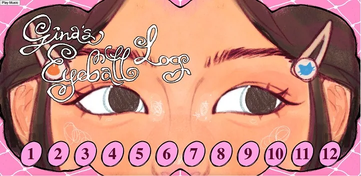 Illustrated music-video still
