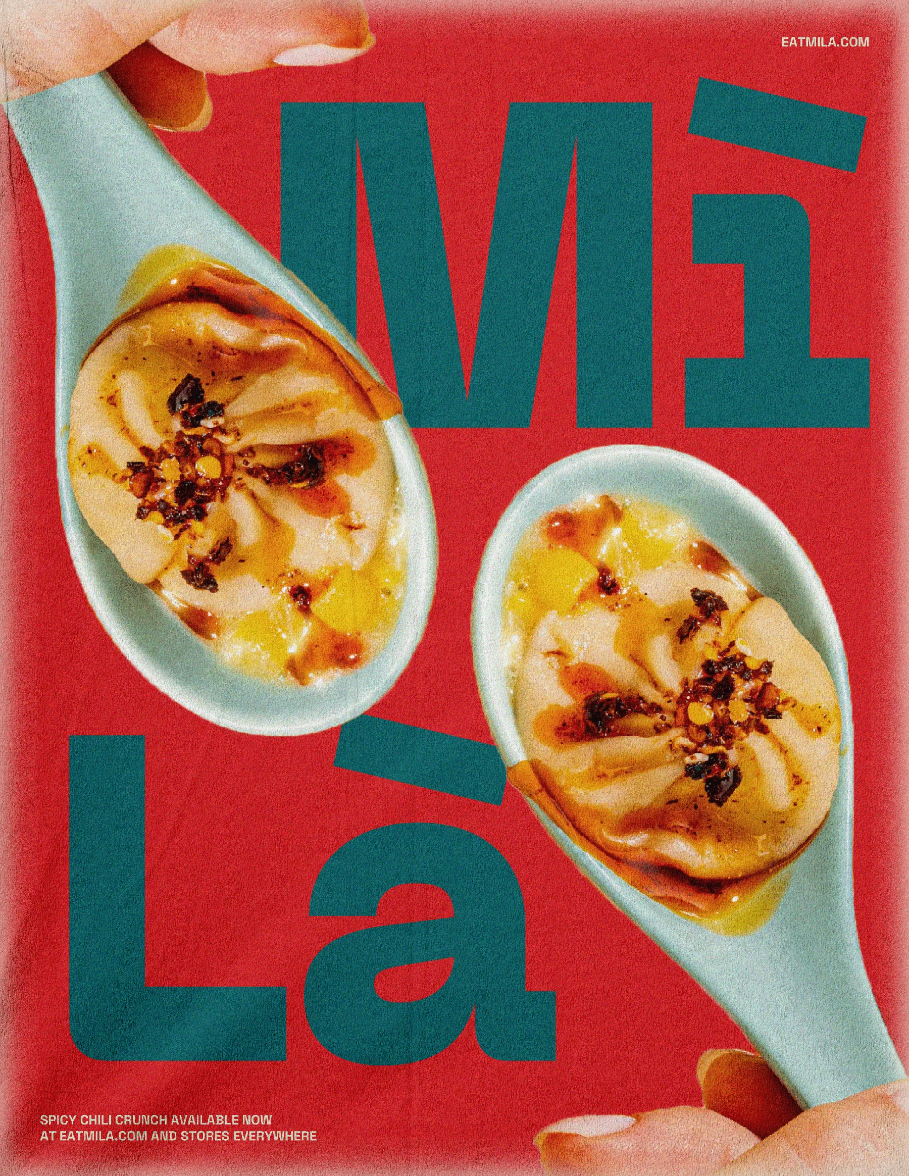 MiLa chili oil poster