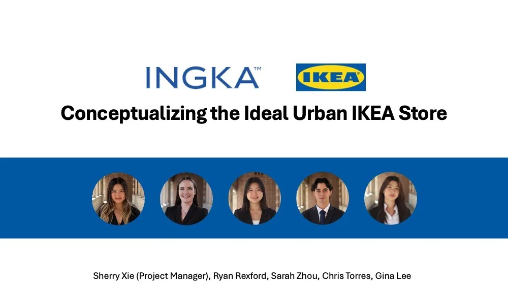 Conceptualizing the Ideal Urban IKEA Store deck — slide 1