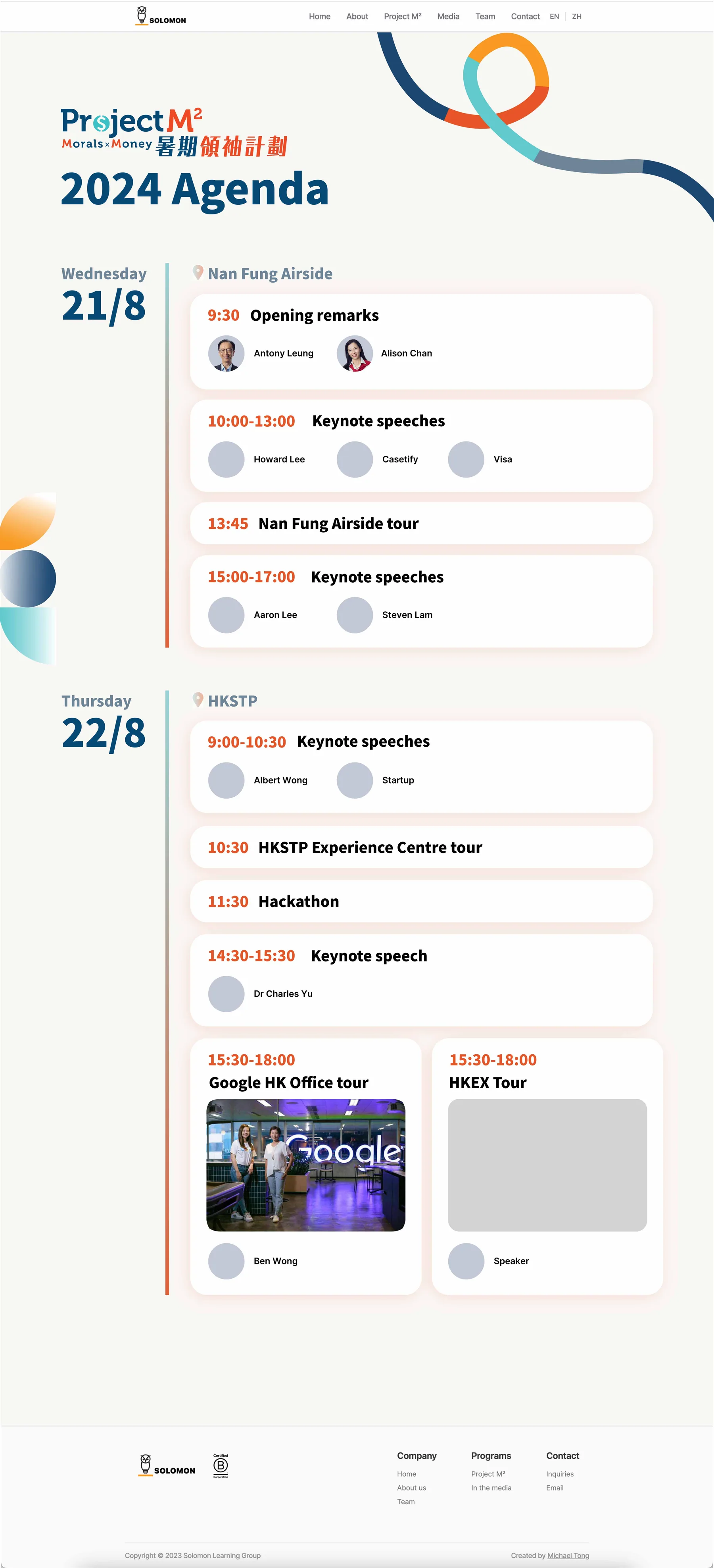 Long-form marketing graphic