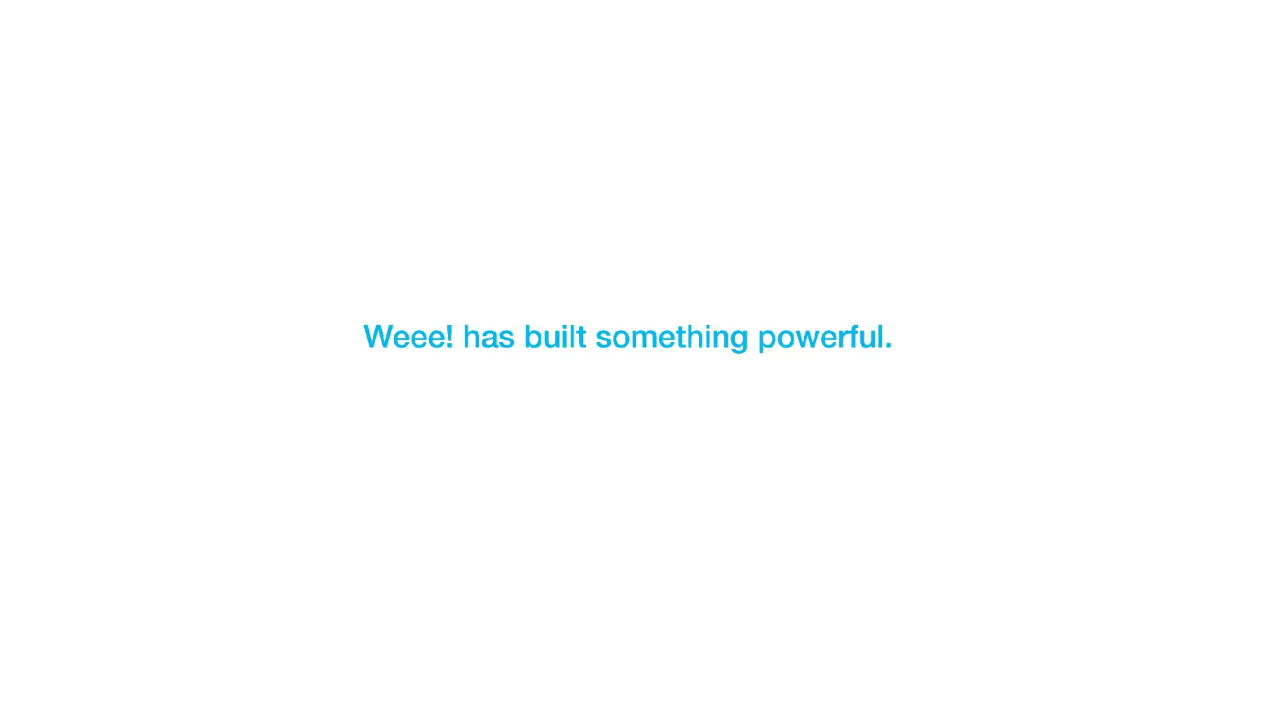 Weee! brand strategy deck — slide 17